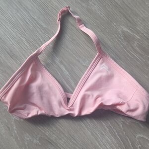 Oner Active EnhanceLift Seamless Minimal Halter Bralette - Cherry Blossom Pink
